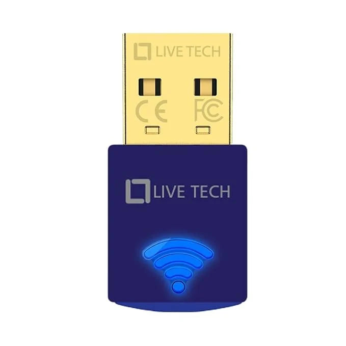 Live Tech WD03 USB WiFi Bluetooth 4.0 Adapter Wireless Dongle | PhoenixComputers.in