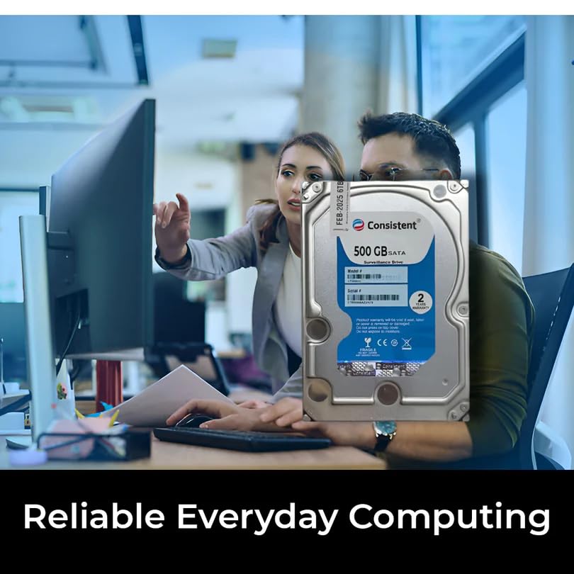 Consistent 500GB 3.5-Inch SATA Internal Hard Disk Drive for Desktop | PhoenixComputers.in
