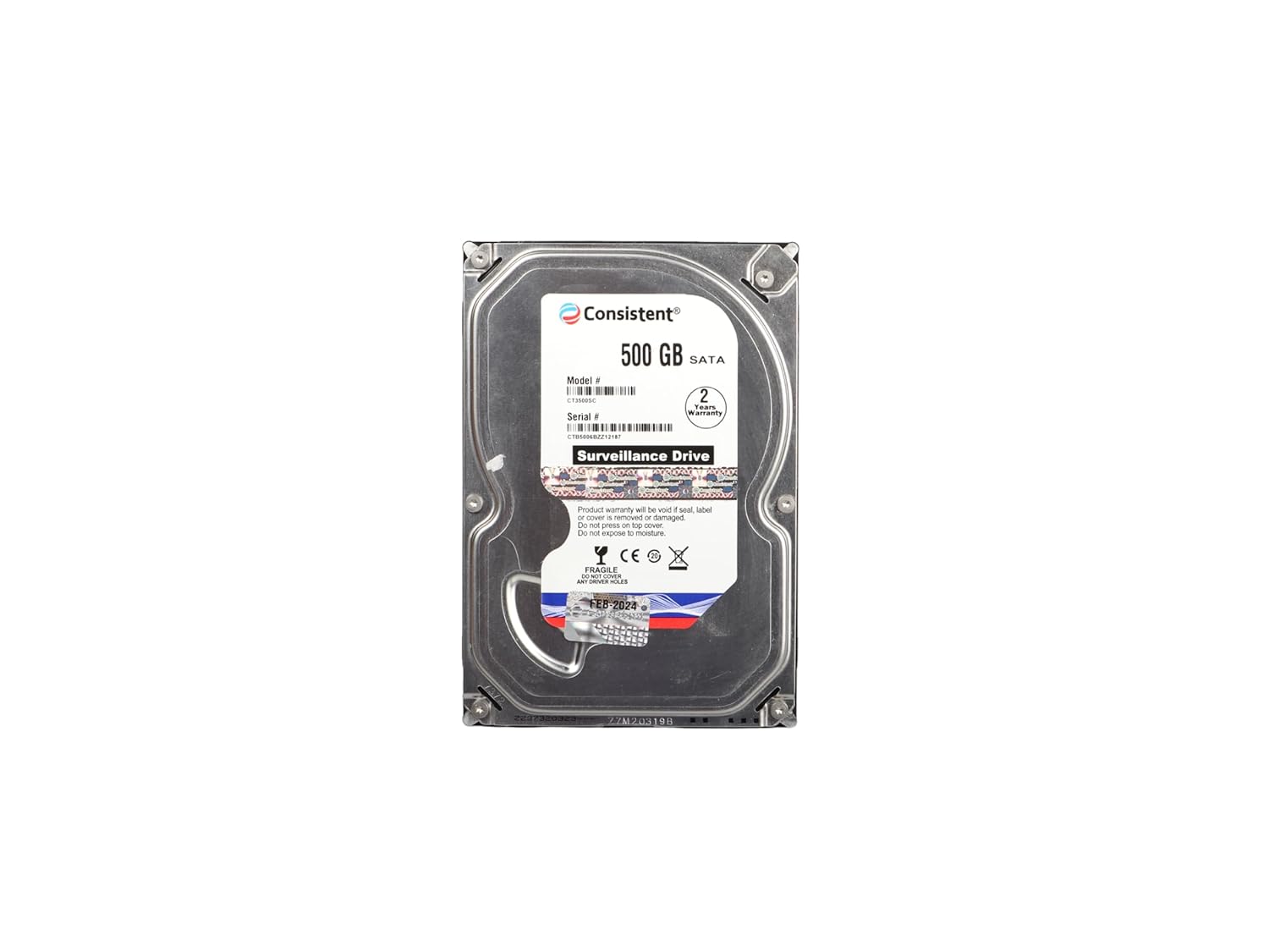 Consistent 500GB 3.5 Inch SATA Internal Hard Disk Drive for Desktop | PhoenixComputers.in