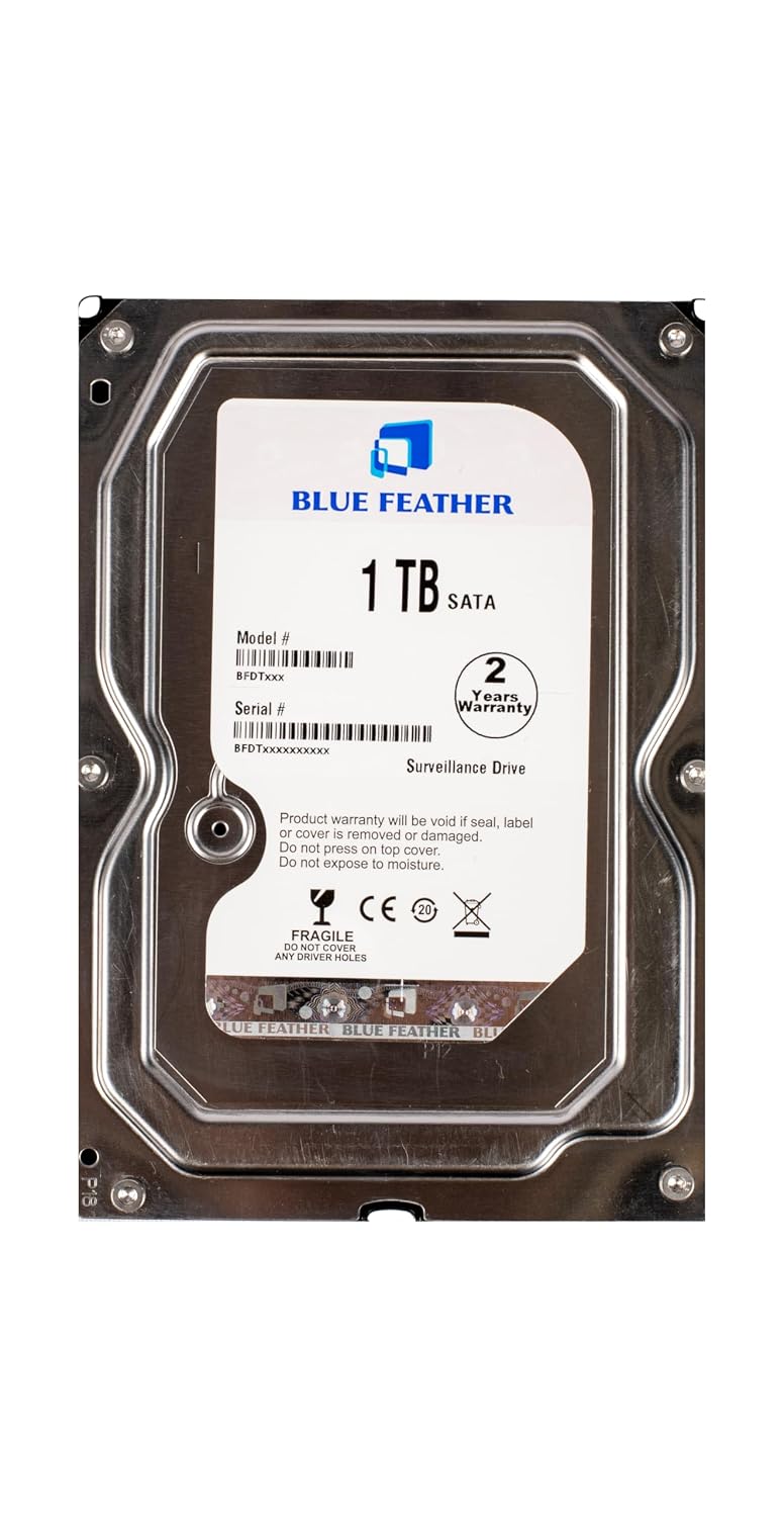 Blue Feather BFDT01S 1TB 3.5 Inch SATA Internal Hard Disk Drive | PhoenixComputers.in