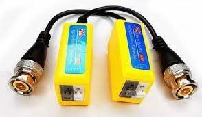 8MP/4K Passive HD BNC Video Balun Transceiver (1 Pair) via RJ45 Cable | AHD/TVI/CVI/CVBS | PhoenixComputers.in