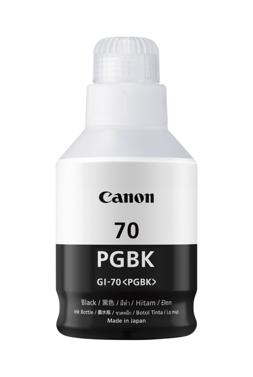 Canon PIXMA GI-70 Ink Bottle – Black | PhoenixComputers.in