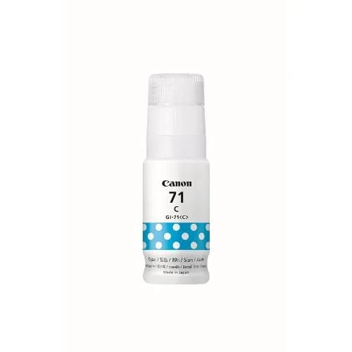 Canon PIXMA GI-71 Cyan Ink Bottle Genuine Printer Ink | PhoenixComputers.in