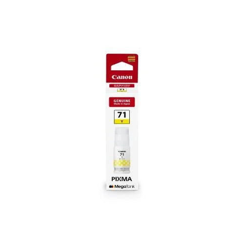 Canon PIXMA GI-71 Yellow Ink Bottle Genuine Printer Ink | PhoenixComputers.in