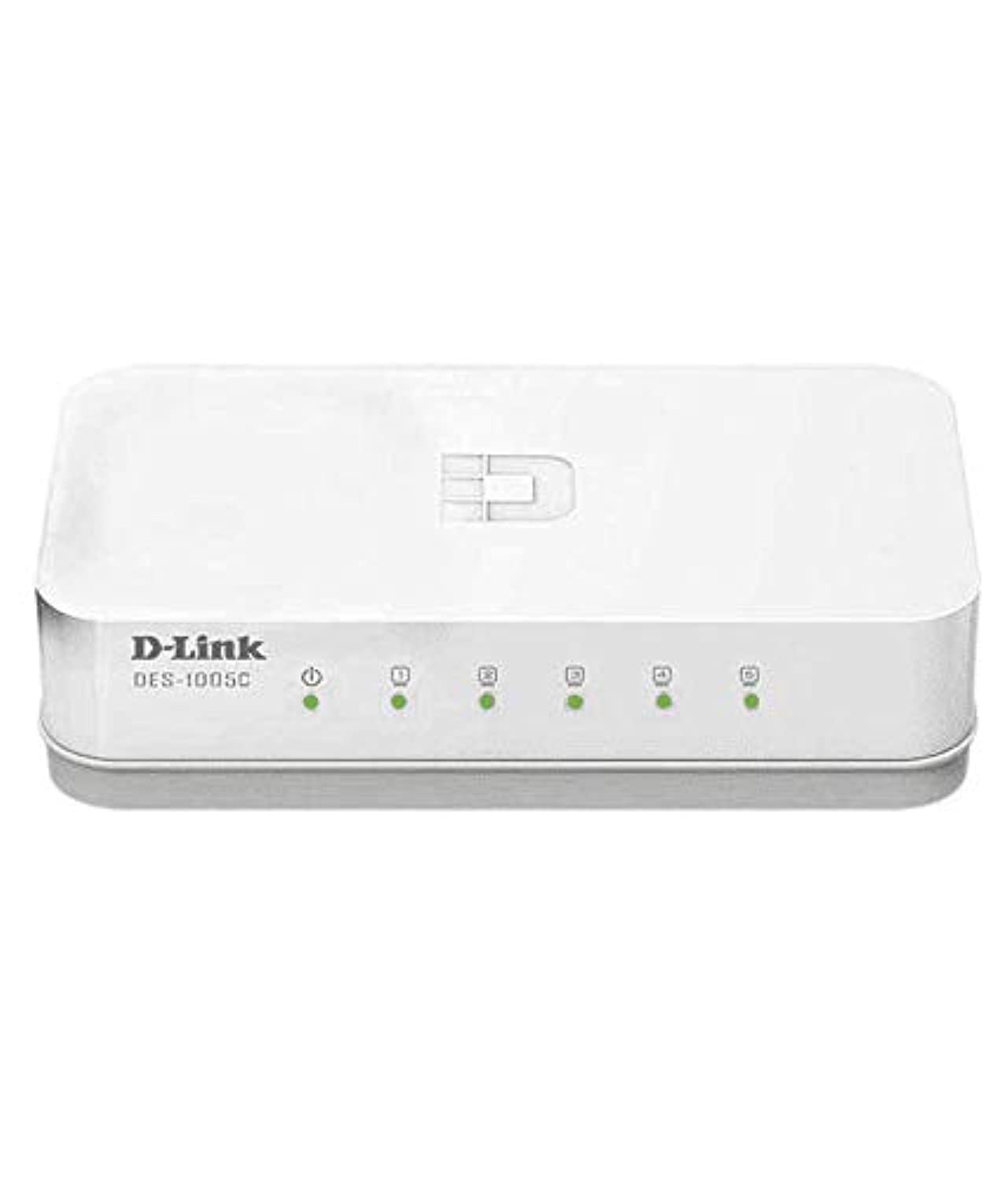 D-Link DES-1005C 5-Port 10/100 Fast Ethernet Desktop Switch | Unmanaged Network Switch | PhoenixComputers.in