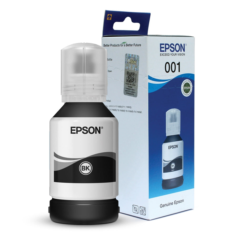 Epson 001 Ink Bottle – Black | PhoenixComputers.in