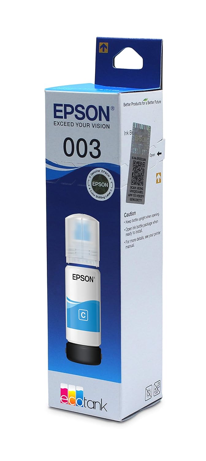 pson 003 Ink Bottle – Cyan