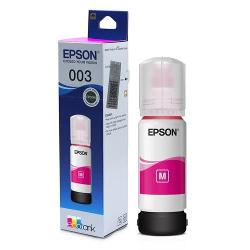 Epson 003 Magenta Ink Bottle Genuine EcoTank Printer Ink