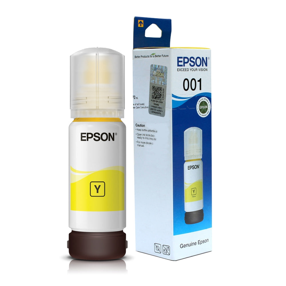 Epson 003 Yellow Ink Bottle Genuine EcoTank Printer Ink