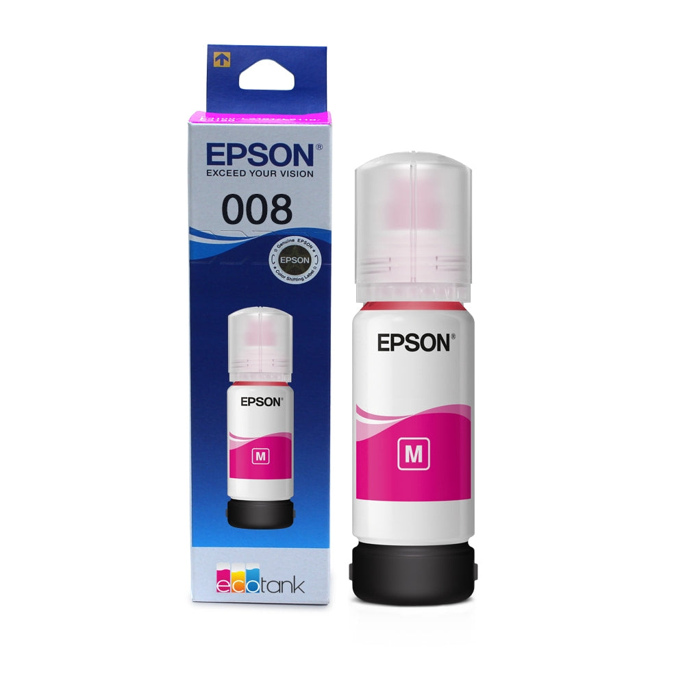 Epson 008 Ink Bottle – Magenta | PhoenixComputers.in