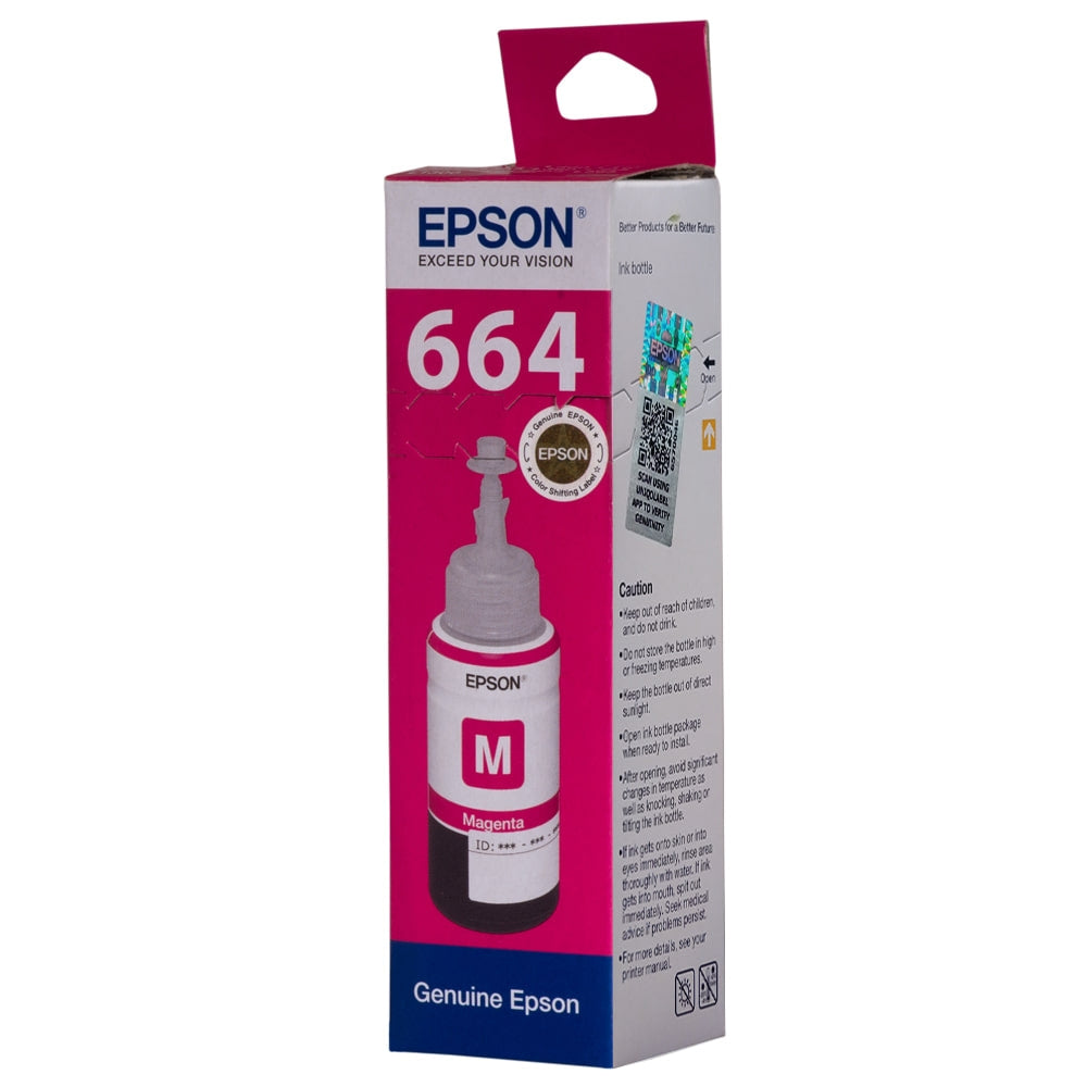 Epson 664 Ink Bottle – Magenta