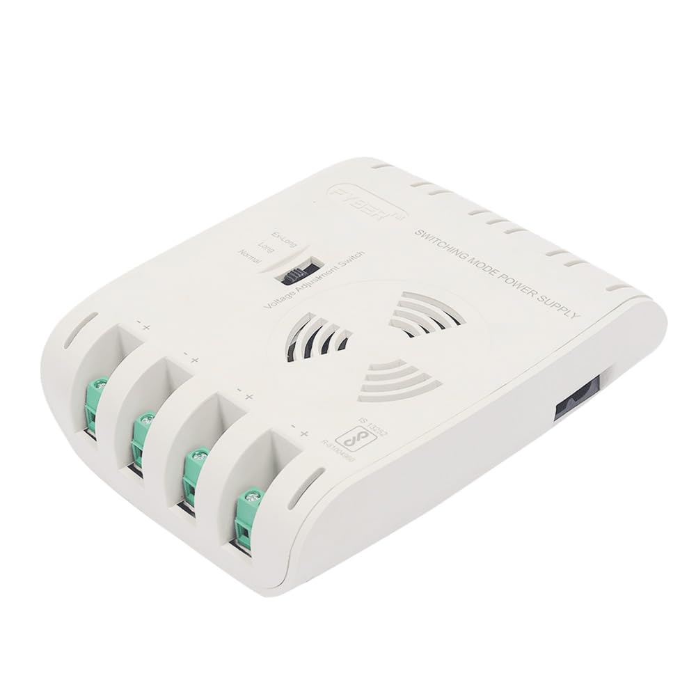 FYBER 12V 8 Channel CCTV SMPS Power Supply | Independent Output Power Supply for HD Analog CCTV Cameras | PhoenixComputers.in