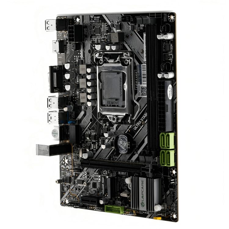 Lapcare H61 DDR3 Micro-ATX Motherboard with M.2 NVMe Slot | LGA 1155 | Supports Intel 2nd & 3rd Gen Processors | PhoenixComputers.in