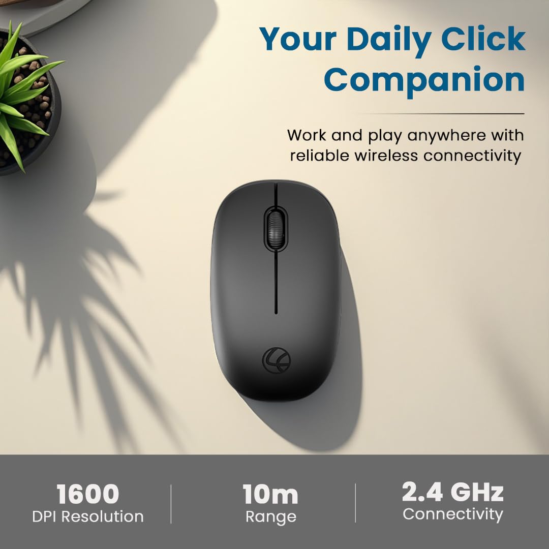 Lapcare Safari III B Wireless Mouse with USB Nano Receiver | PhoenixComputers.in