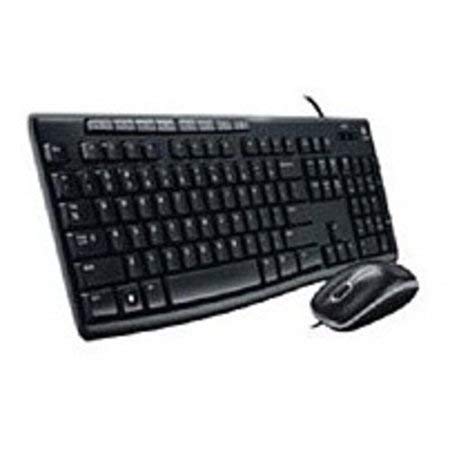 Logitech MK200 Media Corded Keyboard and Mouse Combo | USB | Full-Size Keyboard | PhoenixComputers.in