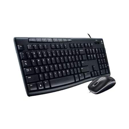Logitech MK200 Media Corded Keyboard and Mouse Combo | USB | Full-Size Keyboard | PhoenixComputers.in