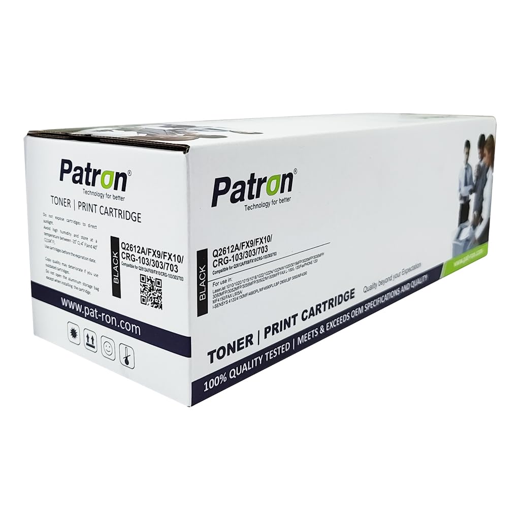 PATRON 12A Compatible Toner Cartridge Q2612A FX9 FX10 | PhoenixComputers.in