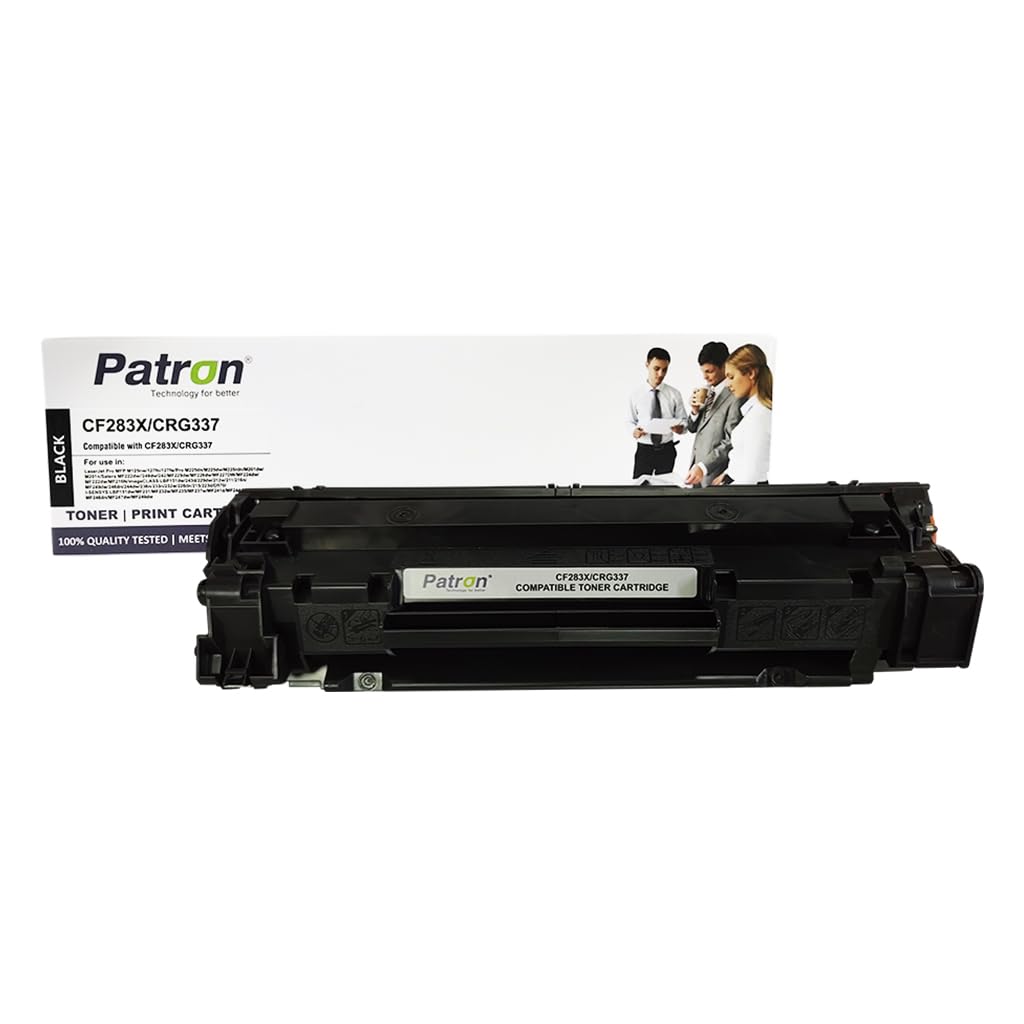 PATRON 83X / Canon 337 Compatible Toner Cartridge | Black | For Canon imageCLASS & HP LaserJet Printers | PhoenixComputers.in